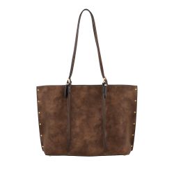 Sac Shopping M Madelena en Croûte de Cuir