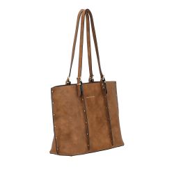 Sac Shopping M Madelena en Croûte de Cuir