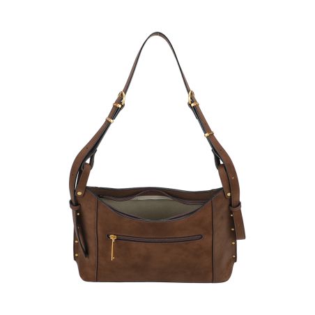 Sac Porté Epaule Madelena en Croûte de Cuir