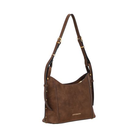 Sac Porté Epaule Madelena en Croûte de Cuir