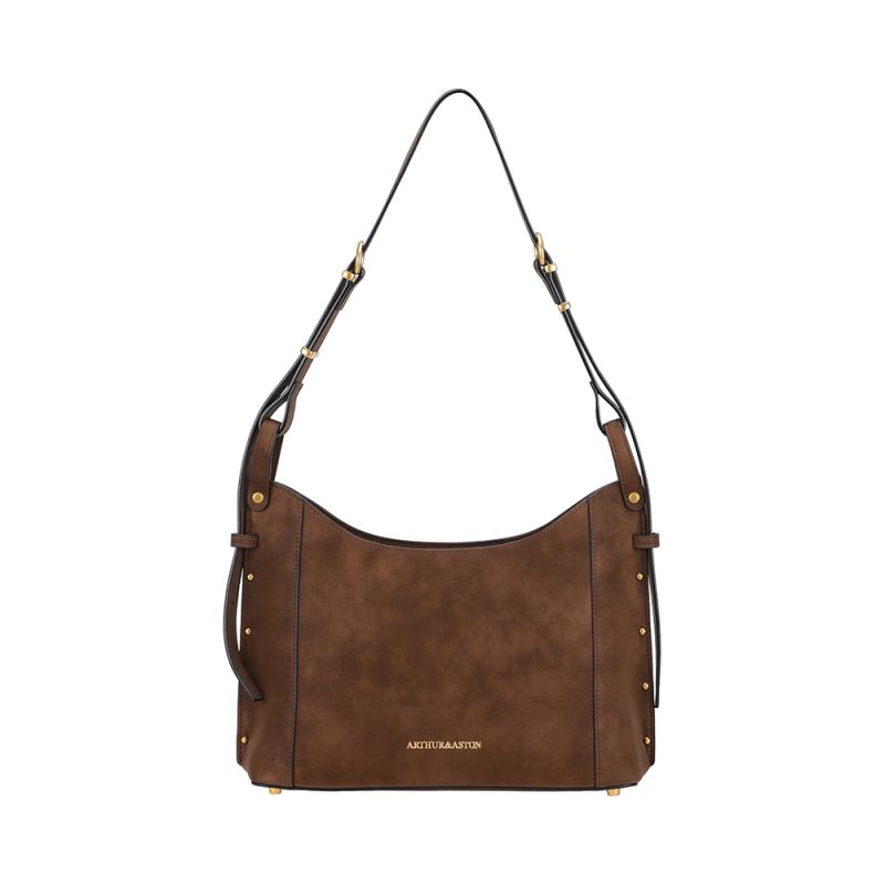 Sac Porté Epaule Madelena en Croûte de Cuir