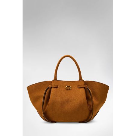 Sac à MainAllegra Effet Daim