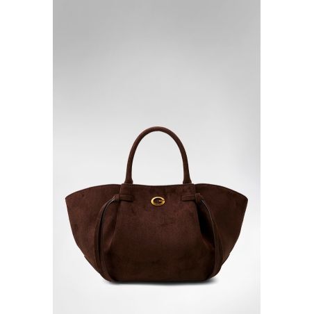 Sac à MainAllegra Effet Daim