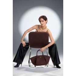 Sac à MainAllegra Effet Daim