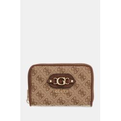 Petit Portefeuille Samantha Logo en Toile