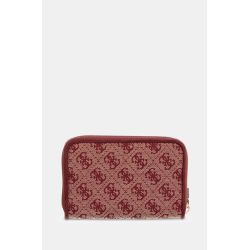 Petit Portefeuille Samantha Logo en Toile