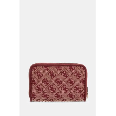 Petit Portefeuille Samantha Logo en Toile