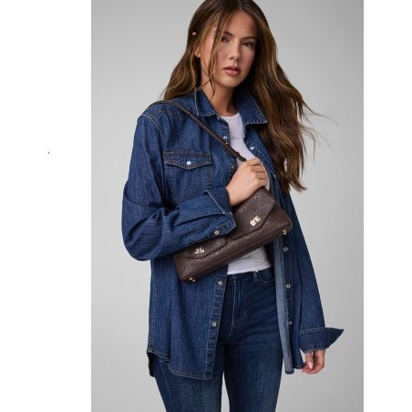 Sac porté épaule baguette Blake en Synthétique