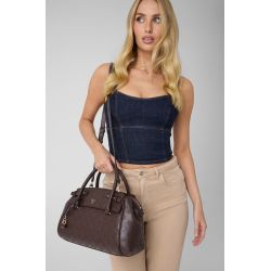 Sac à Main Diana Chocolat en Synthétique