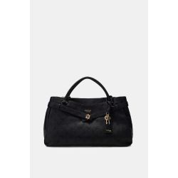 Sac à main Ella Logo Noir en Synthétique