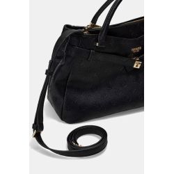 Sac à main Ella Logo Noir en Synthétique