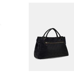 Sac à main Ella Logo Noir en Synthétique