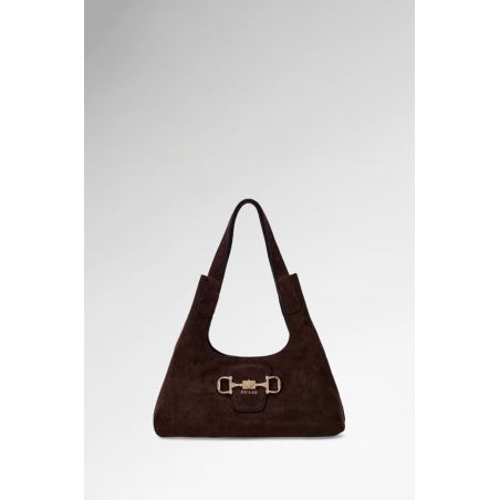 Sac hobo épaule Sunset façon Suede