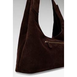 Grand sac hobo épaule Sunset façon Suede