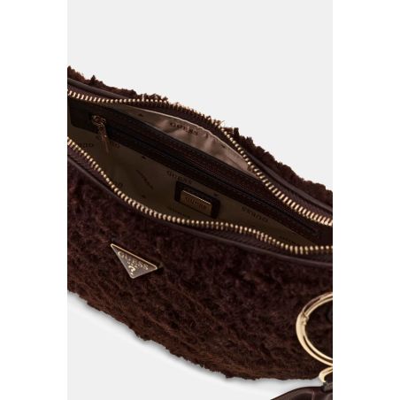 Sac épaule Katie effet fourrure