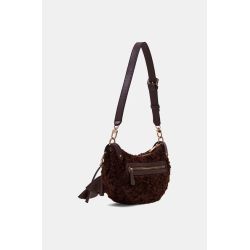 Sac épaule Katie effet fourrure