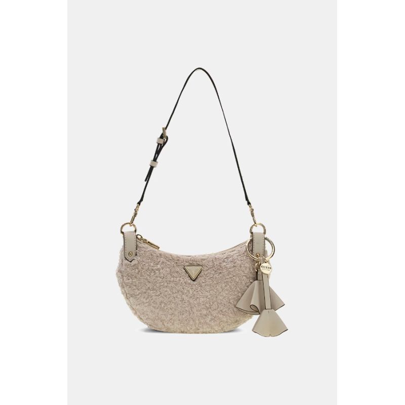 Sac épaule Katie effet fourrure