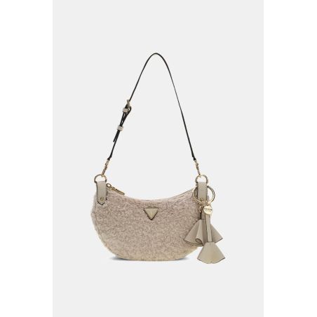 Sac épaule Katie effet fourrure