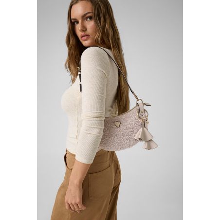 Sac épaule Katie effet fourrure