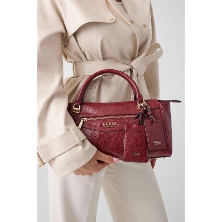 Sac à main Antonia Rouge en Synthétique