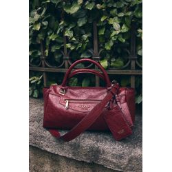 Sac à main Antonia Rouge en Synthétique