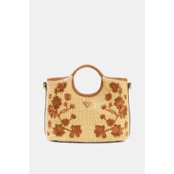 Sac à Main Raphia Kirsten en Synthétique