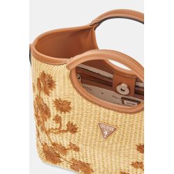 Sac à Main Raphia Kirsten en Synthétique