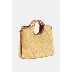 Sac à Main Raphia Kirsten en Synthétique