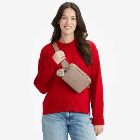 Sac Bandoulière / Banane ABANU MULTI en Toile - Kipling