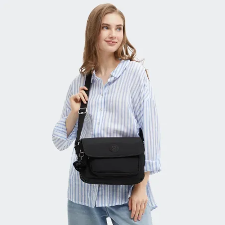 Sac Travers Dalma Noir en Toile