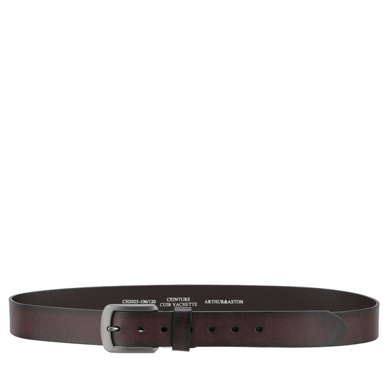 Ceinture Arthur&Aston en cuir à effet dégradé