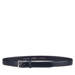 Ceinture homme large Arthur&Aston en cuir à surpiqûres