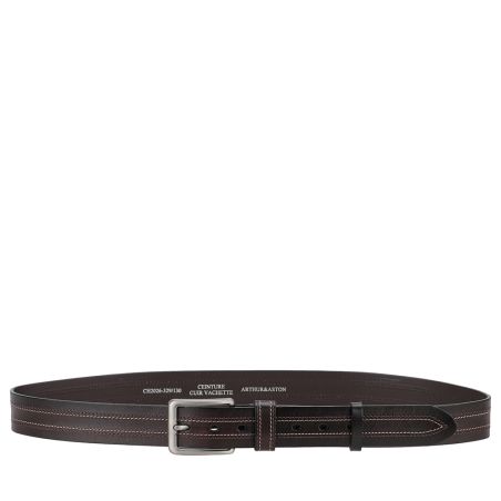 copie de Ceinture homme Arthur&Aston en cuir à surpiqûres