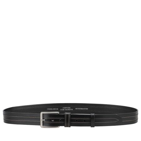 copie de Ceinture homme Arthur&Aston en cuir à surpiqûres