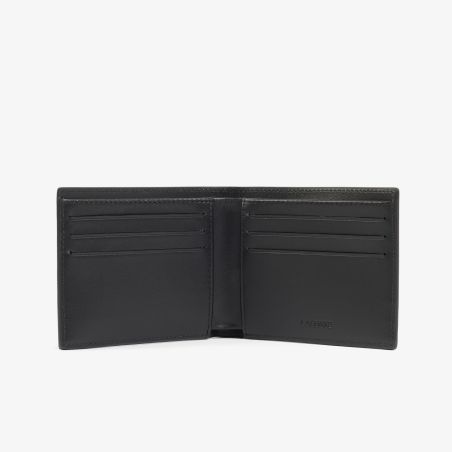 Coffret Portefeuille et Porte-clés FG Noir en Cuir