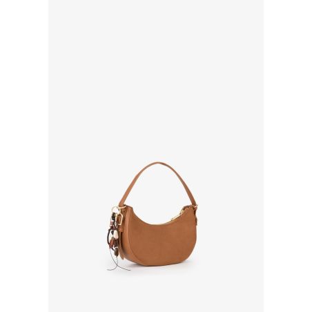 Sac Epaule Demi-Lune Winnie Winter en Synthétique