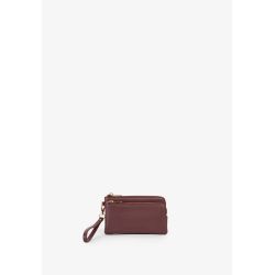 Double Portefeuille Zippé Bianka Re en Synthétique