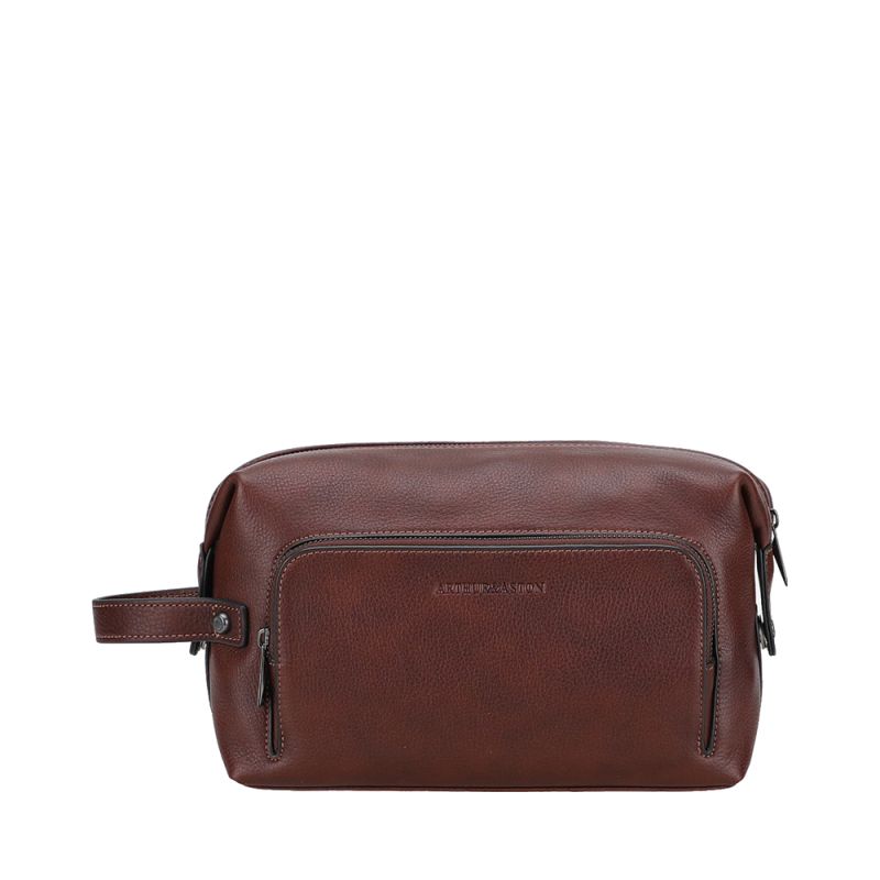 Trousse de toilette en cuir Nairo