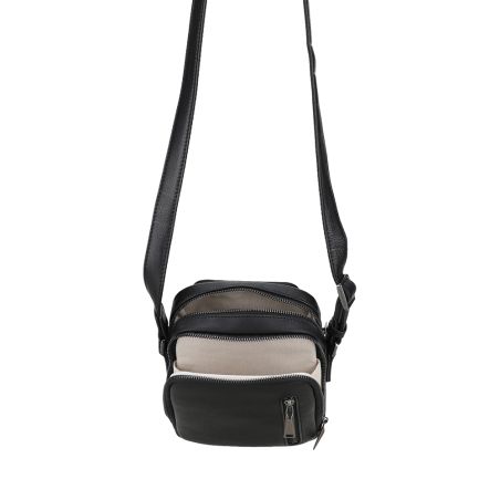 Moyen sac travers en cuir Nairo