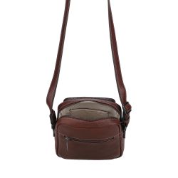 Grand sac travers en cuir Nairo