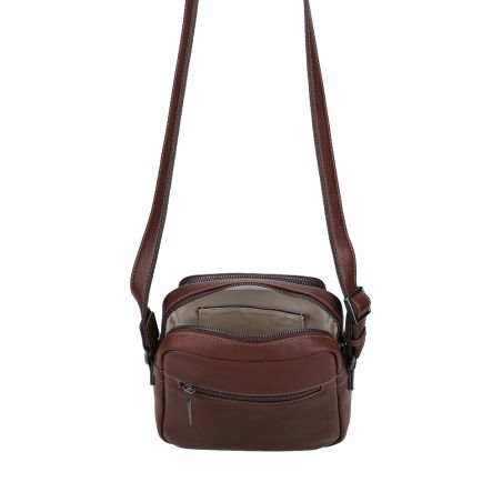 Grand sac travers en cuir Nairo