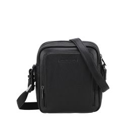 Grand sac travers à deux compartiments en cuir Nairo