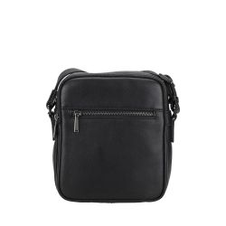 Grand sac travers à deux compartiments en cuir Nairo