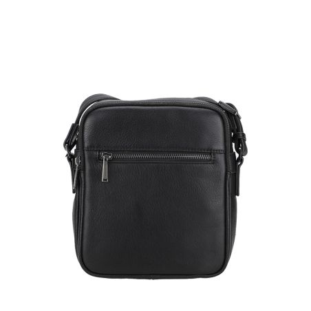 Grand sac travers à deux compartiments en cuir Nairo