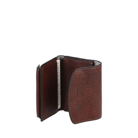 Petit porte monnaie à pression en Cuir Nairo