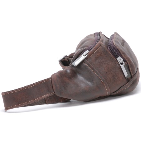 Banane en Cuir Vachette Destroy - Arthur & Aston