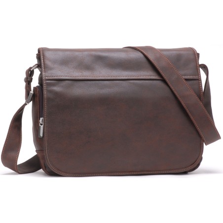 Besace Rabat en Cuir Vachette Destroy - Arthur & Aston