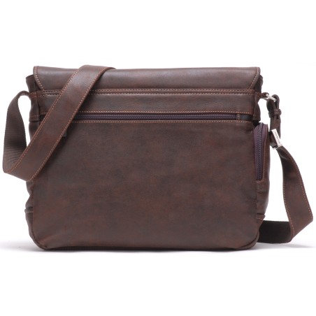 Besace Rabat en Cuir Vachette Destroy - Arthur & Aston