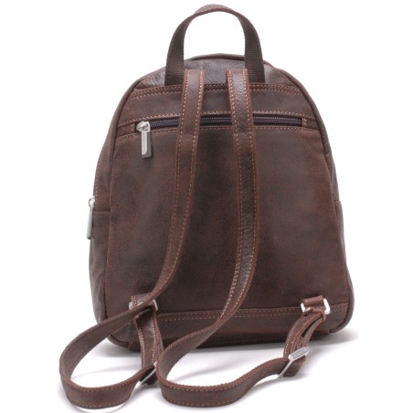 Petit Sac à Dos en Cuir Vachette Destroy - Arthur & Aston