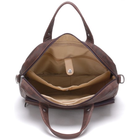 Porte-Documents en Cuir Vachette Destroy - Arthur & Aston
